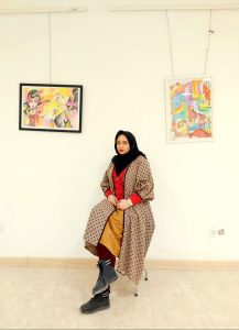 دومین نمایشگاه انفرادی زهرا جمشیدی